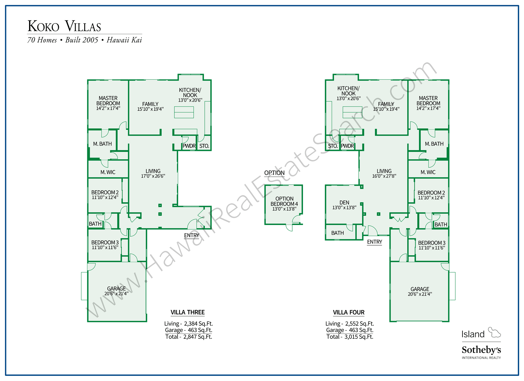 Floor Plan 4 Koko Villas